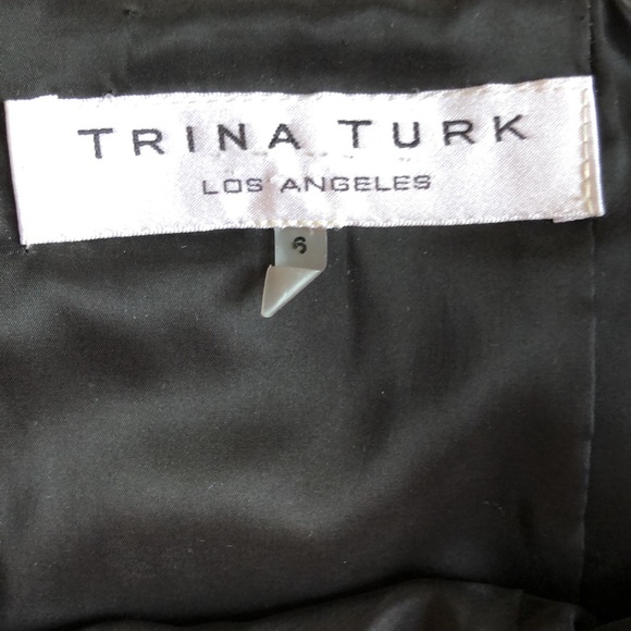 NWOT Trina Turk Black Mini Skirt - Picture 3 of 9